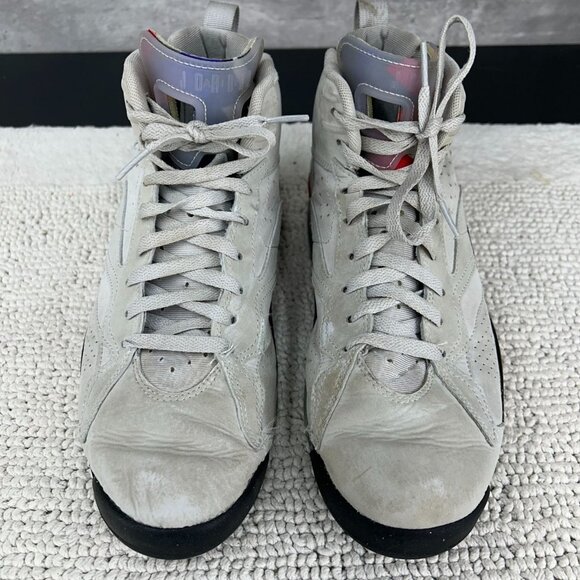 Jordan MVP 678 Shoes Mens 10 Natural Dark‎ Gray Grey Red Basketball Sneakers main image 7